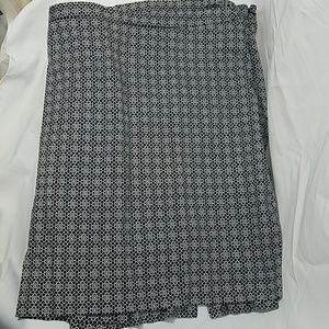 Catherine's Black and White Skirt